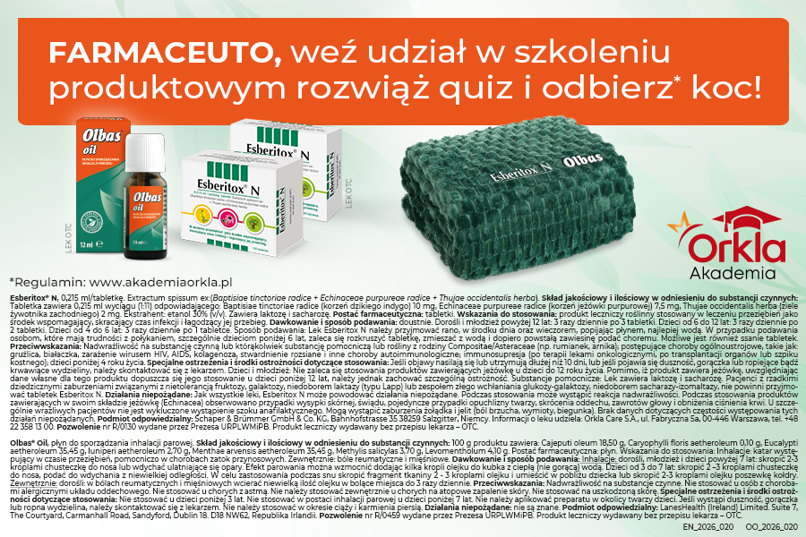 Szkolenie produktowe - Leki OTC